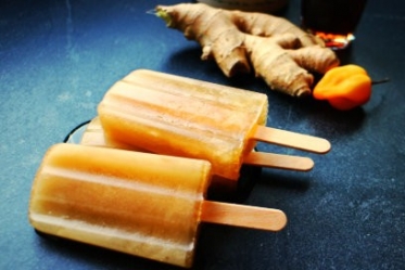 Maple Ginger Habanero Popsicles